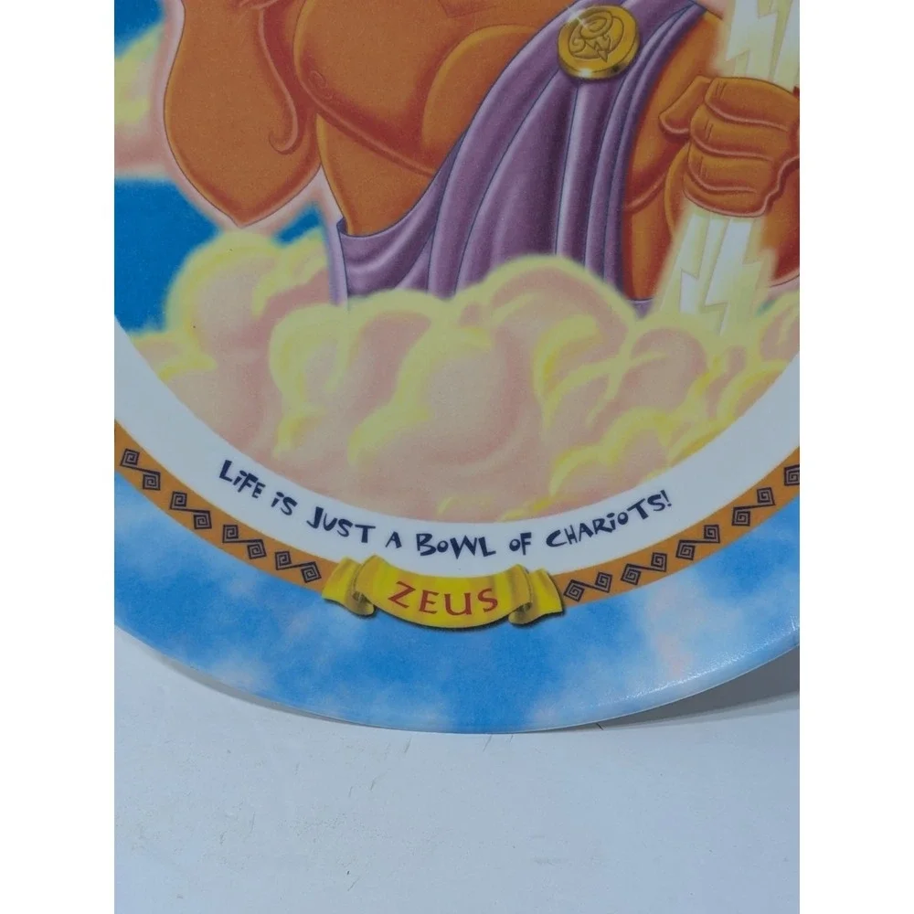 Vintage Disney Sun Coast Hercules Plate 1997 Vintage Promo 9.5